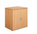 White Beech Wood Like Metal Quality Swing Door Storage Filing Office Cupboard