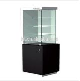 Pop up Display Stand Customized Supermarket Wooden Melamine Glass Cabinet with Lock