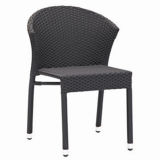 PE Wicker Dining Chair with Aluminum Frame (RC-06027)