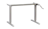 Handle Cranked Height Adjustable Compuer Desk Frame (LDG-CD204)