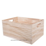 Shelf Wooden Crates Collection Home Storage Box Christmas Gift Hampers Bookcase