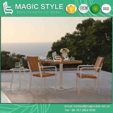Outdoor Wicker Dining Set Patio Dining Chair Aluminum Dining Set Garden Rattan Dining Table Wicker Square Table Rattan Weaving Coffee Set