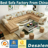 New Design U Shape Living Room Furniture Fabric Sofa (S889)