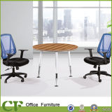 Small Modern Round Curved Office Desk for Chatting