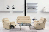 Promotion Manual Recliner Leather Sofa (715)