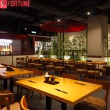 Wooden Furniture Wooden Look Table Chair for Sushi Restaurant