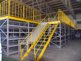 High Density Multi-Tier Mezzanine Flooring Shelving System