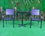 Patio Gaden Outdoor Home Hotel Office Aluminum Polywood Dining Chair (J8121+J8406)