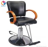 Hly Barber Chair with White Accent Heavy Duty Salon Chair