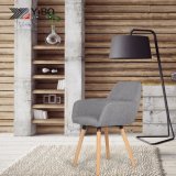 Fabric Wooden Frame Leisure Home Restaurant Dining Nordic Chair