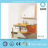 Rectangle Glass Basin/Glass Washing Basin with Mirror (BLS-2110)