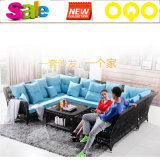 Hot Sale Outdoor / Garden Sofa PE Rattan Garden Furniture S223