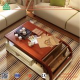 Cheap Living Room Furniture Design Tea Table with Leather Covered