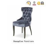 Modern Velvet Commercial Dining Furniture Wholesale Wood Restaurant Chairs (HD1103)