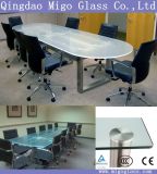Modern Clear / Opaque Toughened Safety Glass Table Tops
