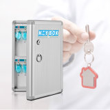 Wall Mount Key Box Cabinet with Secure Lock Aluminum B1024