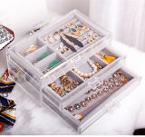 3 Drawers Clear Acrylic Jewelry Storage Organizer
