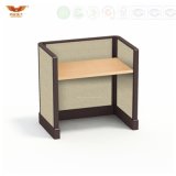Staff Table with Partition Wooden Office Workstation Design