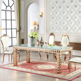 Modern Furniture Royal Glass Modern Dining Room Table