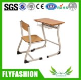 Cheap Classroom Furniture Plywood Student Desk and Chair Set