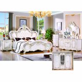 Home Furniture with Double Bed and Wardrobe (W815B)