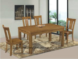 Classic 100% Solid Wood Hard Dining Table
