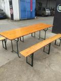 High Quality Wood Beer Table Set, Beer Table and Benches