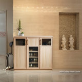 Oppein Wooden Furniture Shoes Cabinet with Glass Door (XG11202)