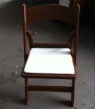Brown Padded Garden Plastic Chair for Wedding Events