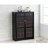 Small Home Use Houseware Shoe Cabinet with Sliding Doors