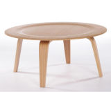 Wood Veneered Coffee Table for Dining