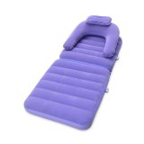Flodable Inflatable Singel Sofa Bed for Indoor or Camping