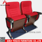 Plastic Cupholder Fixed Back Fabric Conference Chair Yj1206
