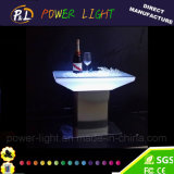Lounge Furniture Outdoor Color Changing LED Square Table