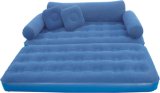 Inflatable Bed Sofa /Inflatable Airbed /Flocked Air Bed