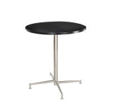 Round Stainless Steel Dining Table with HPL Top