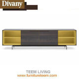 Solid Wood Panel Living Room Furniture TV Cabinet