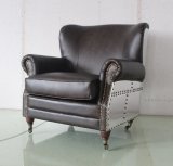 Living Room Antique Furniture, Vintage Professor Chair with Wheels Yh-186