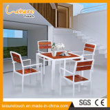 Outdoor Leisure Modern Polywood Aluminum Dining Table and Chair Garden Patio Furniture