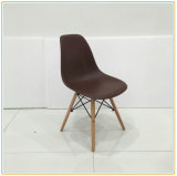 Hard Dining Chair with Beech Wood Legs