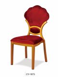 New Design Red Luxury Metal Dining Chairs