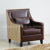 Upscale Modern Leisure Living Room Chair with Wooden Leg and Comfortable Upholstery (SP-HC580)