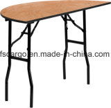 48'' Half-Round Wood Folding Banquet Table (CGT1619)