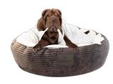 Pumping Flannel Circular Pet Bed Sft18dB020