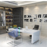 Modern Design Cured High Gloss White Office Desk for Office Furniture