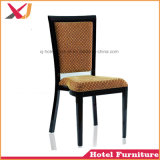 Metal Stacking Upholstered Event Dining Chair Hotel Resort Chair
