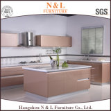 N&L Furntiure High Gloss Lacquer Kitchen Cabinets Wood Kitchen Furniture
