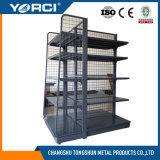 Top Quality Grocery Store Display Shelf with Wire Mesh Back