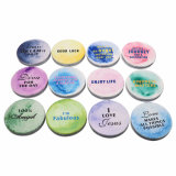 Best Selling Products Cheap Metal PU Pocket Mirror for Promotion Gift Cm-1002
