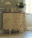 French Style Wood Decorate Cabinet (1307)